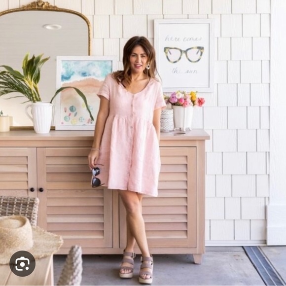 Priv x Jillian Harris Linen Dress - Picture 8 of 10